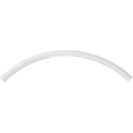 Ekena Millwork 50 3/8"OD x 47 1/4"ID x 1 5/8"W x 3/4"P Traditional Ceiling Ring (1/4 of complete circle) CR50TR